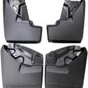 Genuine Toyota 2024+ Tacoma Mudguard Kit, Black, 4-Piece Set, Driver and Passenger Side, PK389-35R00-P1