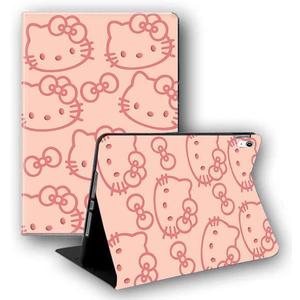 for iPad 9th/8th/7th Generation Case 10.2 Inch Boys Women Cute Folio Smart Cover Pencil Holder Cartoon Cool Teens Kids Fun Men Girls Cases for Apple iPad 7/8/9 Gen A2602 A2270 A2197 (Pink)