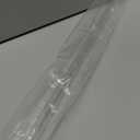 Prime-Line M 6262 Frameless Shower Door Bottom Seal for 1/4 in. Thick Glass Doors, Single Flap, 36 in., Clear Vinyl (Single Pack)