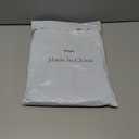 DiBanGu Mens Christmas Suit Vest and Tie Set for Men Waistcoats and Necktie Pocket Square Set for Prom Party S-3XL (Medium, White Blue)