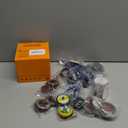 300pcs Sanding Disc Kit with Grit Sandpaper Buffing Attachments for Drill Versatile Mesh Pads for Metalworking Woodworking and Furniture Repair