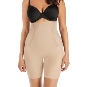 Maidenform Women's Shapewear High-waist Thigh Slimmer, Tummy Control Thigh Slimmer, Firm Control Shapewear for Women, M