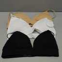 INIBUD Bralette for Women Triangle Cups Removable Padded Wire Free Pull On Closure
50+ bought in past month M