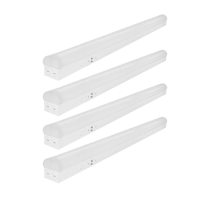 4FT LED Linear Strip Light Fixture, 4 Foot LED Shop Lights 40/32/24W 35/40/5000K CCT Selectable,Surface Mount and Hanging Ceiling Lighting Fixture for Garage, warehouse, workshop, supermarket (4)