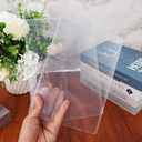 Rainmae 25 Pack 6" x 9" Jumbo Card Sleeves, Rigid Photocard Protectors for Oversized Trading Cards Sheet Protectors, Paper Sleeves Jumbo Sports Cards Sleeves Hard Plastic Document Holder Protector