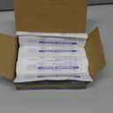 50 Pcs 1ml Syringes with Caps Oral Dispenser Individually Sterile Warpped for Medicine Dropper, Colostrum Collect Feeding Pets, Liquid