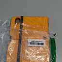 For iPad A16 Case, iPad 11th / 10th Generation Case (2025/2022), 360 Degree Rotating Premium Leather Folio Stand Cover with Pencil Holder, Orange