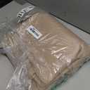 Vintage Cabin Curtains for Bedroom Windows Decorative Blackout Farmhouse Style Linen Curtains 90 Inches Long Oatmeal Weather Thermal Insulated Flax Drapes 7-1/2FT Length (W50 x L90 2 Panels)