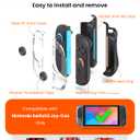 Soft TPU Case, Protective Cover for Dockable Case, Clear PC Face, Ergonomic Grip for Cover with 2 Thumb Grips