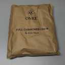 ONKE Max Full Cushion Crew Socks for Men Heavy Duty Work Boot Steel Toe Workout Athletic Thick Warm Moisture Wicking Control (10-13, Black3)