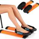 Knee Glider for Knee Replacement, 22" Rail Leg Extension & Flexion Trainer, Adjustable Pedal Seated Rehab Equipment for Post-Op Recovery and Home Physical Therapy
