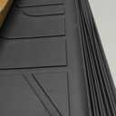 Prosheve Cargo Trunk Mat with Backrest Mats for 2027 Kia Telluride,All Weather Protection TPE Custom Fit Cargo Liner Telluride Accessories,Black