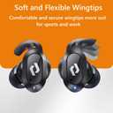 Bluetooth Earbuds Wireless Ear buds Wireless Charging Case Waterproof Headphones Built in Microphone Stereo Bass 64H Playback LED Power Display for iPhone Android Phones Computer Sports Gaming Workout