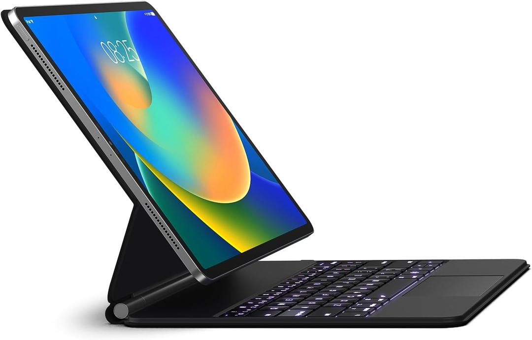 Keyboard Case for iPad Air 11-inch (M3 2025 / M2 2024) & iPad Pro 11 inch(1st/2nd/3rd/4th Generation)  Magic-Style Magnetic Keyboard Case with Multi-Touch Trackpad for 10.9 iPad Air 4th/5th Gen. (Charcoal)