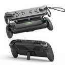 JDDWIN Full Protective Case for ASUS ROG Xbox Ally & ROG Xbox Ally X 7" 2025 with Kickstand, ABS &TPU Case with Detachable Front Shell Cover,Shockproof Anti-Scratch Non-Slip Grip Wrap