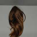 Baruisi Mens Wig Brown Long Straight Synthetic Cosplay Halloween Hair Wigs for Fancy Dress