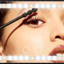 Car Sun Visor Vanity Mirror with Lights, Rechargeable Car Makeup Mirror Accessories, Birthday Gifts for Women Girl, 3 Light Modes, Dimmable Touch Led Screen, Universal for Car Truck (Black)