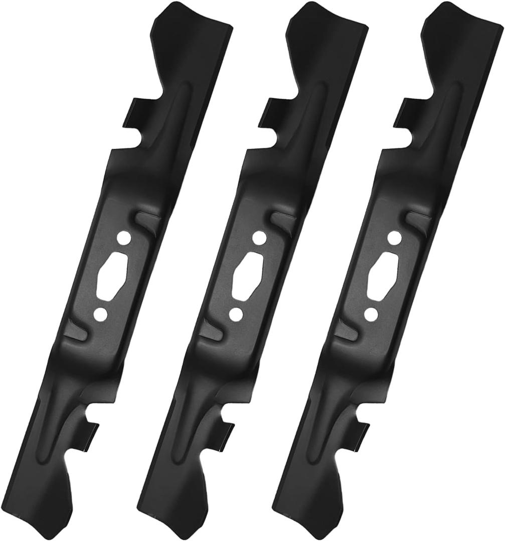 742P05094-X Mulching Mower Blades Compatible with 50" Deck Cub Ca-det XT1-LT50 ZT1-50 ZT2-50 ZTS1-50 ZTS2-50 Craftsman Z5600 Z5650 Lawn Mowers, Replace 742-05512-X 942-05094 490-110-Y204, 3 Pack