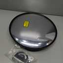 12-Inch Traffic Mirror  160 Adjustable Wide-Angle Convex Safety Mirror for Driveways, Garages, Warehouses & Parking Lots, Indoor/Outdoor Blind Spot Coverage