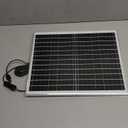 25W Solar 4 Fan Kit for Outdoor Greenhouse, Solar Powered Vent Exhaust Ventilation Fan for Chicken Coop, Shed Air Circulation, 14.7 Ft Long Cord with IP65 Weatherproof Rate
