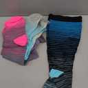 Doctor's Select 3 Pairs Plus Size Compression Socks Wide Calf - Up to 6XL | 20-30 mmHg Compression Socks for Women Wide Calf | Circulation Support | Blue, Light Blue, Purple & Pink (Stripes)