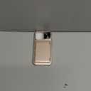 BXYJY for iPhone 17 Case Wallet, Card Holder (4-5 Cards), Slide Camera Cover, Military Grade Protection, Rugged Women Girly Men Shockproof Hard Protective Phone Case for iPhone 17 6.3", Rose Gold