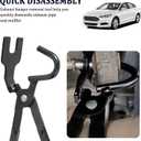 Exhaust Hanger Removal Tool,High Strength Exhaust Hanger Pliers for Exhausts Hangers Dismantle,Professional Exhausts Hangers Tool with Non-Slip Handle Automotive Tools