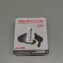 Portable 12V Car Heater that Plugs into Cigarette Lighter