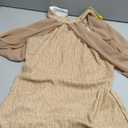 CYCLAMEN Plus Size Sparkly Dress Rhinestone Knee Length Formal Cocktail Glitter Halter Neck Cape Bodycon Night Out, XL