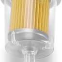 FUEL FILTERS INDUSTRIAL HIGH PERFORMANCE UNIVERSAL INLINE GAS FUEL LINE 3/8" 10 Pack