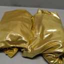 Gold Shimmer Backdrop Curtains 10x10FT,Non Shedding Sequin Metallic Glitter Drapes,Shiny Smooth Sparkle Silky Photography Background for Parties Weddings Birthday Decorations,2 Panels 5x10FT Each