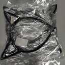 5 x Halloween Cat Ears Headband  Halloween Black Cat Ear Headband for Cosplay, Fancy Dress, Masquerade & Party Costumes - Black Cat Headbands