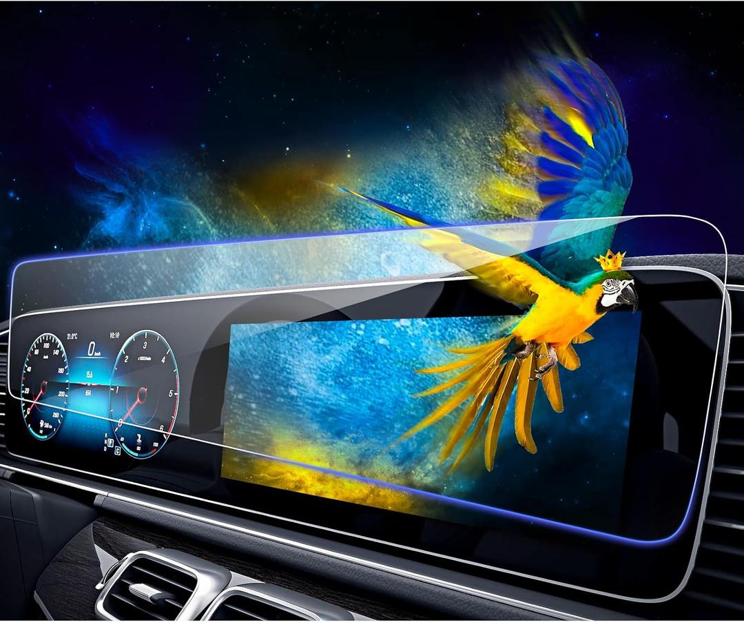 for 2025 2026 GLE 350 Screen Protector Touchscreen 2020-2023 2024 2025 Mercedes Benz GLE GLS 450 580 2021-2024 AMG GLE 53 E-Class Display Navigation Tempered Glass Protective Film 2019-2024 G-Glass