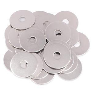 3/8" Fender Washers 304 Stainless Steel Flat Washers Universal Metal Washers (3/8" x 1-1/2" 30PCS)