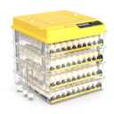 288 Egg Incubator for Hatching Eggs, Fully Automatic Egg Incubator with Auto Temp/Water/Turning, for Chicken Duck Goose Quail Pigeon Turtle Eggs, Humidity Control by Bottles, 362° View Clear Window