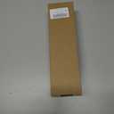 6 Inch Shower Arm and Flange - Solid Brass Wall Mounted Shower Arm Replacement for Fixed Shower Head, Matte Black