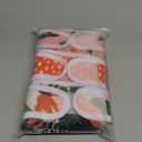 Reusable Dog Diapers Female 3 Pack Washable Premium Highly Absorbent Doggie Diapers, Flexible Puppy Diapers, Durable Leak-Proof Fruit Dog Diapers for Period Heat Incontinence Puppy Training, S