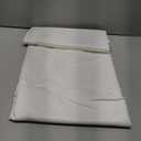 ALYVIA SPRING Long Fabric Shower Curtain Liner Waterproof - 72" x 78", Soft & Lightweight Long Shower Curtain with Magnets, Machine Washable - 72x78, White