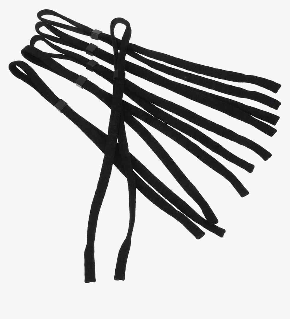 LIFKOME 6pcs Elastic Glasses Cord Eyewear Retainer Sports Eyeglass Straps Adjustable Eyewear Retainer Holder Sunglasses Chain