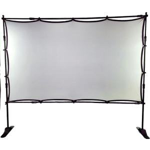 Portable Projector Screen | 90 x 59 Tall Screen with Adjustable Frame Indoor/Outdoor