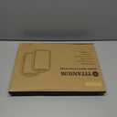 Titanium Cutting Board for Kitchen, Cutting Boards Non Toxic Double Sided Metal Pure Titanium and Wheat Straw PP Chopping Board Food Grade Easy to Clean Large Size 16"*10"*0.9"(Yellow)