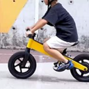 Electric Bike for Kids, Electric Balance Bike for Ages 3-8 Years Old,Kid Electric Motorcycle with 2 Speed Modes,Push-Button Brakes,12 Inch Dirt Off-Road Tire and Adjustable Seat