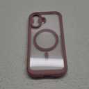 Miracase for iPhone 16 Case, FullBody Protective Phone case with Builtin Full Glass Screen &Camera Control, Easy Installation, No Gap, Compatible with MagSafe, Pink