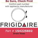 GENUINE Frigidaire 154225602 Drain Hose Dishwasher
