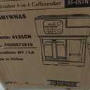 Cuisinart Coffee Center Barista Bar 4-in-1 Coffee Maker, Single-Serve Pods Compatible, Coffeemaker, Three Brewing Sizes, SS-4N1WNAS, White