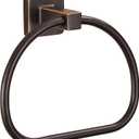 WOLIBEER Bronze Towel Ring,Bathroom Hand Towel Holder Wall Mount,Oil Rubbed Towel Rack Rustic Towel Hanger ORB Farmhouse Bathroom Accessories