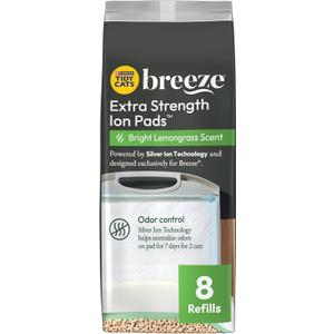 Purina Tidy Cats Cat Litter Breeze Pads Refill Pack Multi Cat Litter Pads - 8 ct. Bag