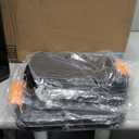 Maxdot 3 Sets 22lb Dry Pellet Storage Bin Kit with wheels, Scoops and Labels Grill Accessories Wood Pellet Storage Containers with Flavor Stickers Airtight for Grill Pellets