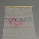 LUVADIAN Pink Preppy Coquette Wall Decor, Trendy Coastal Beach Pink Bikini Girly Wall Art Posters With Wooden Poster Hanger, Beachy Room Aesthetic, Girly Room Decor, Coastal Wall Decor, 16x24 Inch