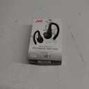 JVC Sport True Wireless Earbuds Headphones, Lightweight and Compact, Long Battery Life (up to 30 Hours), Sound with Neodymium Magnet Driver, Water Resistance (IPX5) - HAEC25TB (Black), Small